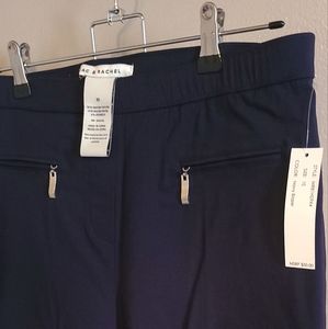 Zac & Rachel Capri pants Navy Blue Size 10 Medium Stylish